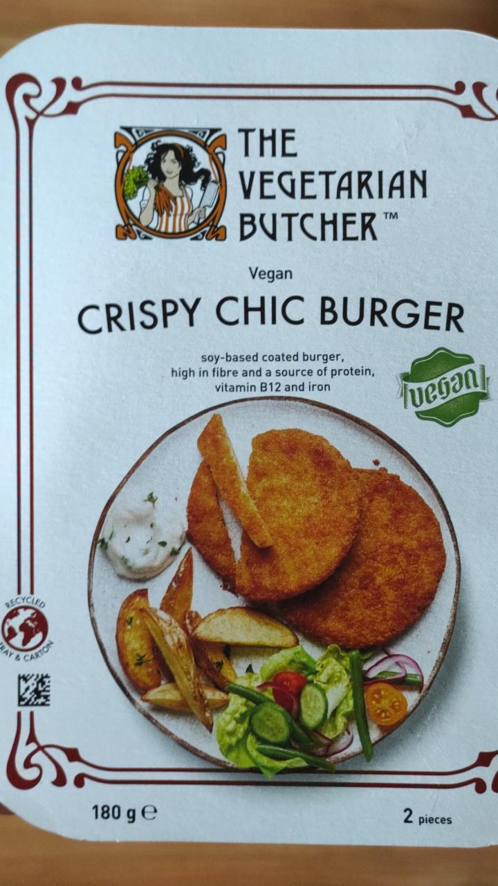 Fotografie - Vegan Crispy Chic Burger The Vegetarian Butcher