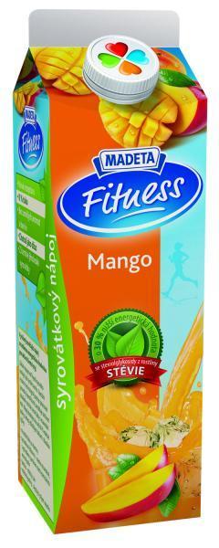 Fotografie - Fitness syrovátkový nápoj mango Madeta