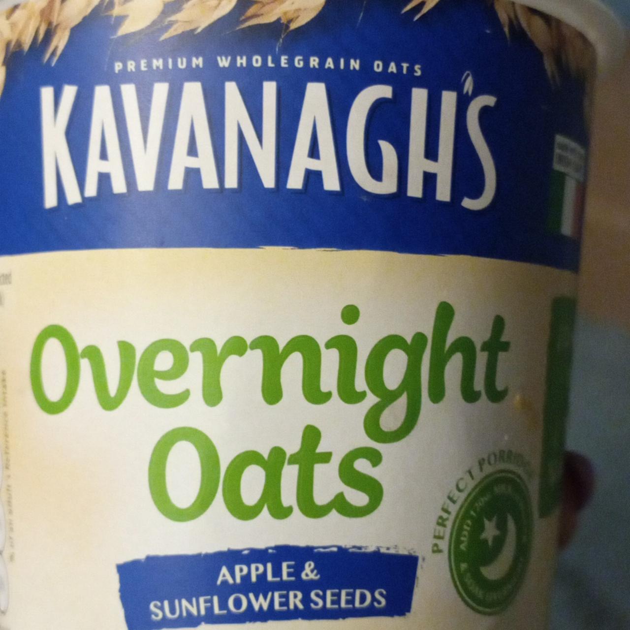 Fotografie - Overnight Oats with Apple & Sunflower Seeds Kavanagh's