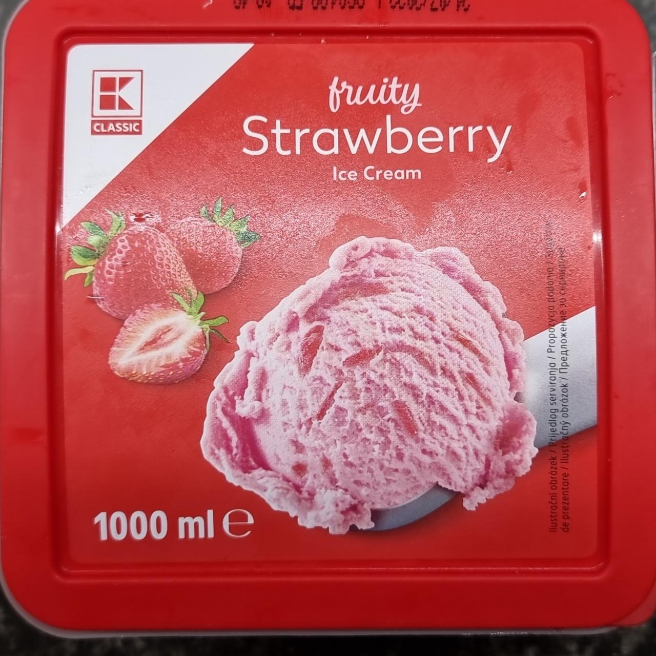 Fotografie - Fruity Strawbery Ice Cream K-Classic