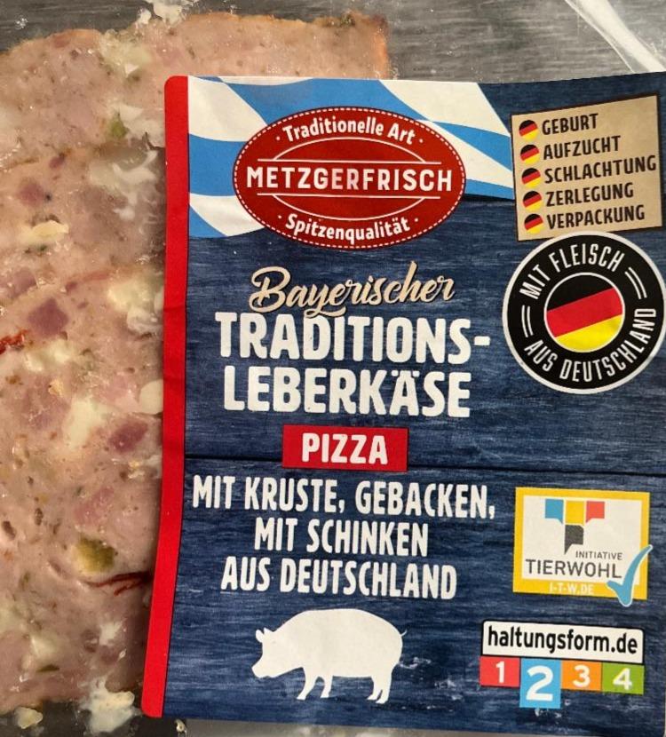 Fotografie - Tradition-leberkäse Pizza Metzgerfrisch