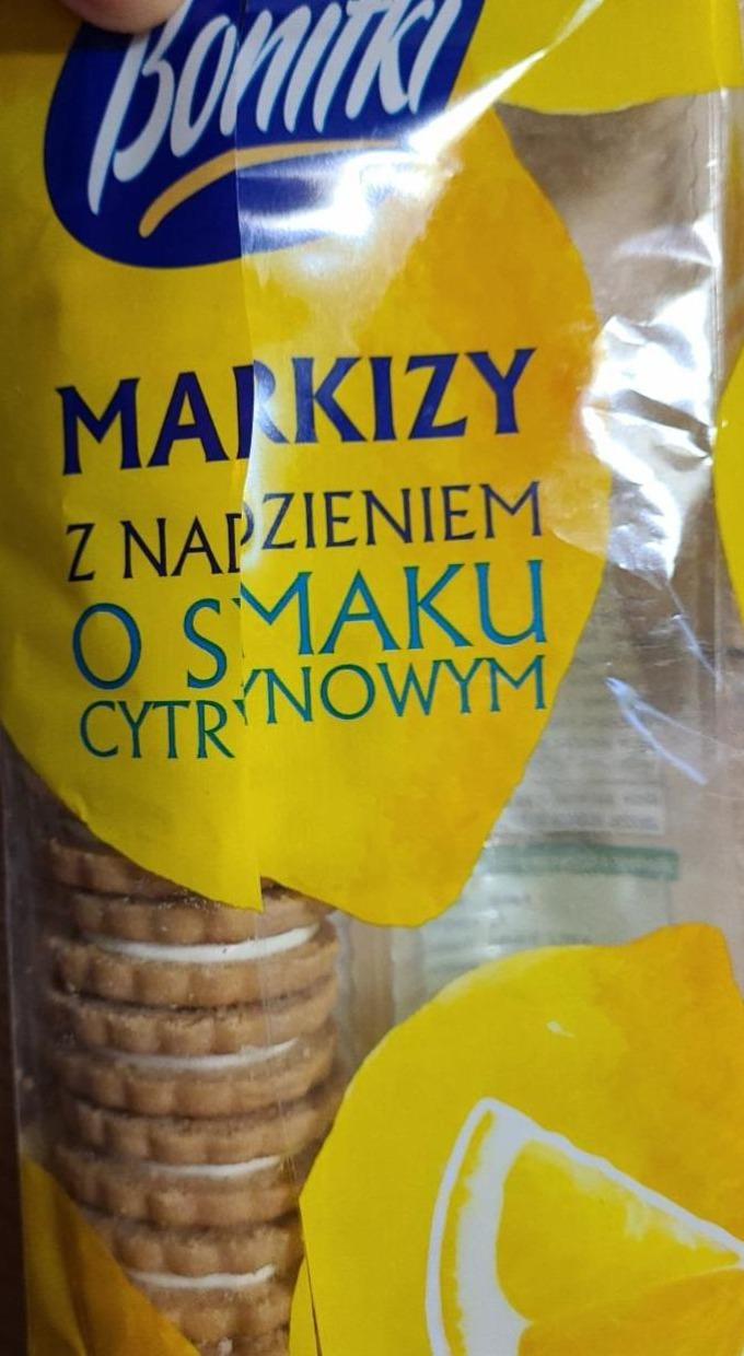 Fotografie - Markizy z nadzieniem o smaku cytrynowym Bonitki