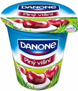 Fotografie - jogurt plný višní Danone
