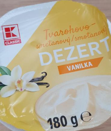 Fotografie - tvarohovo smetanovy dezert vanilka