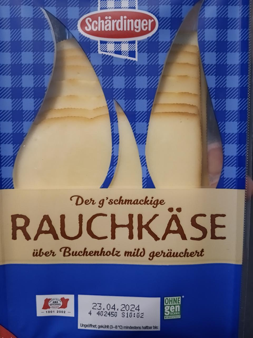 Fotografie - Alpenfest Rauchkäse Smoked Austrian cheese 45%