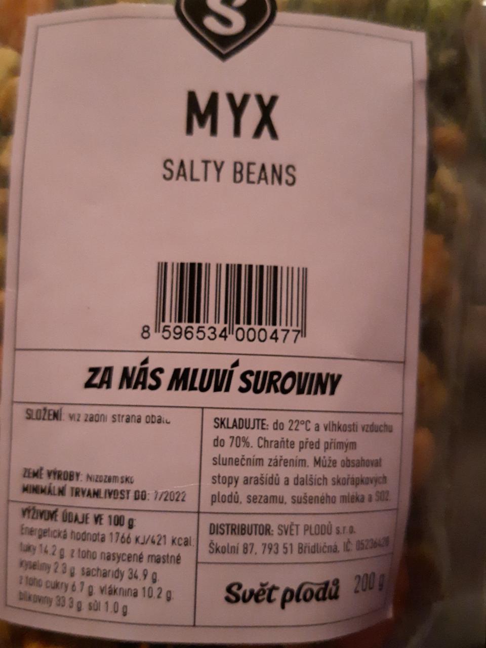 Fotografie - MYX Salty beans Svět plodů