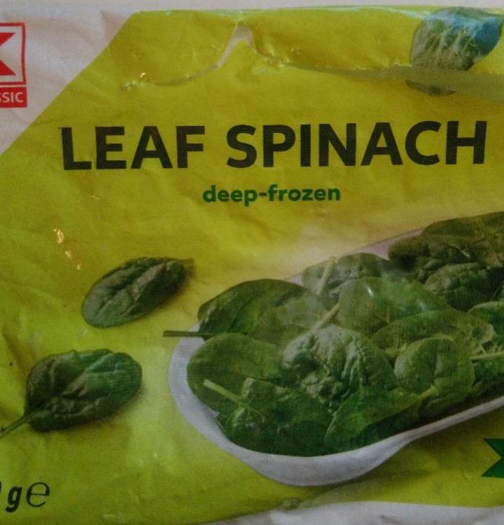 Fotografie - Leaf Spinach deep-frozen K-Classic