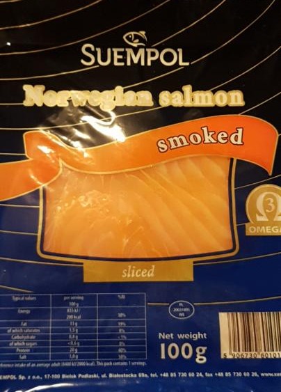 Fotografie - Norwegian Smoked Salmon - Suempol