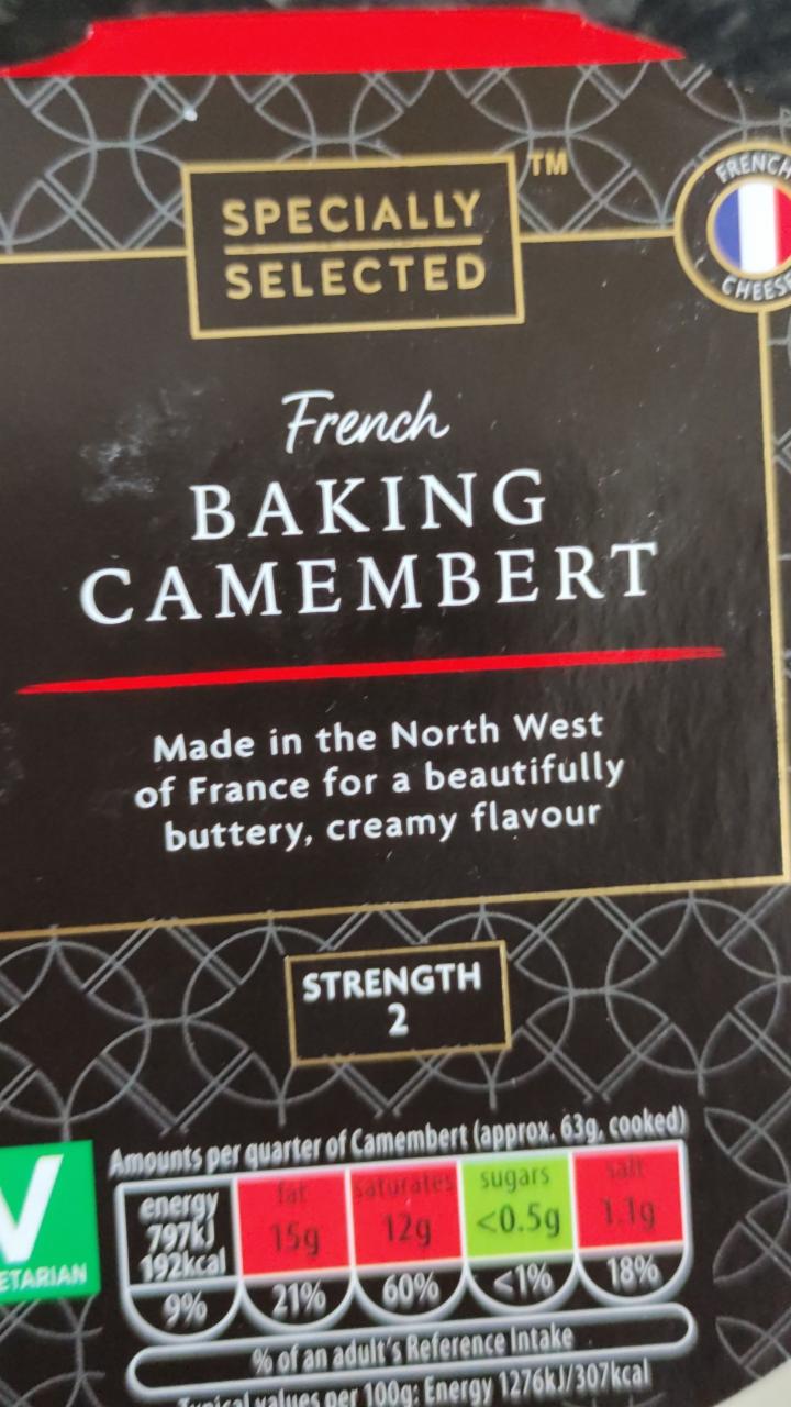 Fotografie - French Baking Camembert Specially Selected Aldi
