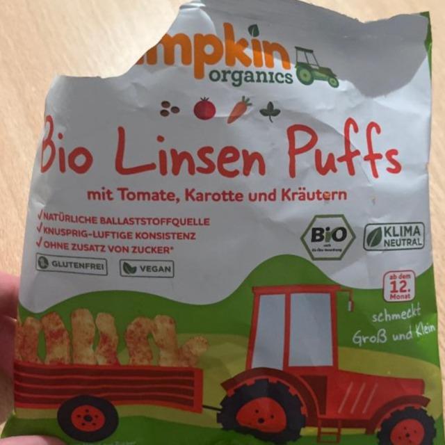Fotografie - Bio Linsen Puffs mit Tomate, Karotte und Kräutern Pumpkin Organics