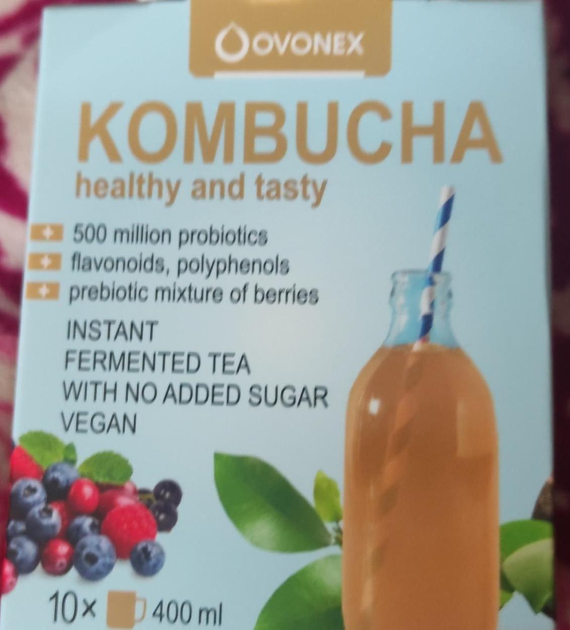 Fotografie - Kombucha healthy and tasty Ovonex
