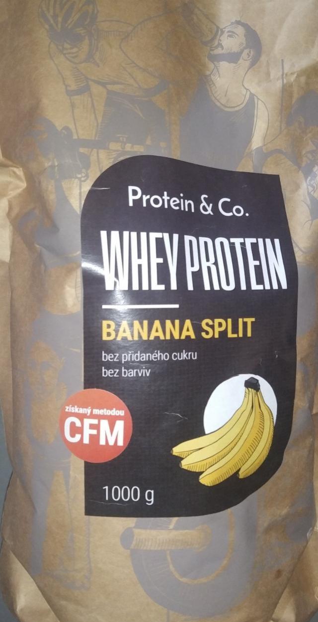 Fotografie - CFM Whey Protein Banana Split Protein & Co.