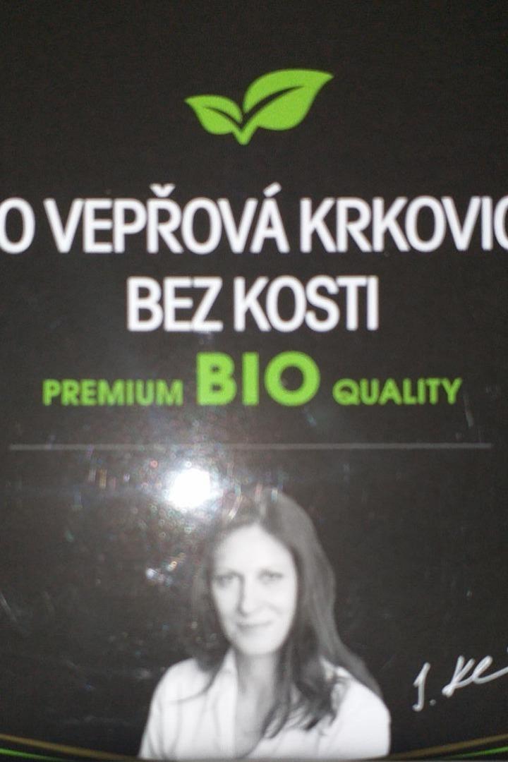 Fotografie - Bio vepřová krkovice