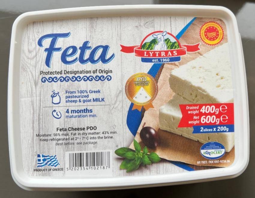 Fotografie - Feta Cheese PDO Lytras