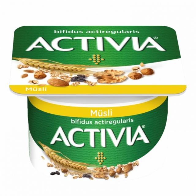 Fotografie - jogurt Activia müsli bifidus actiregularis Danone