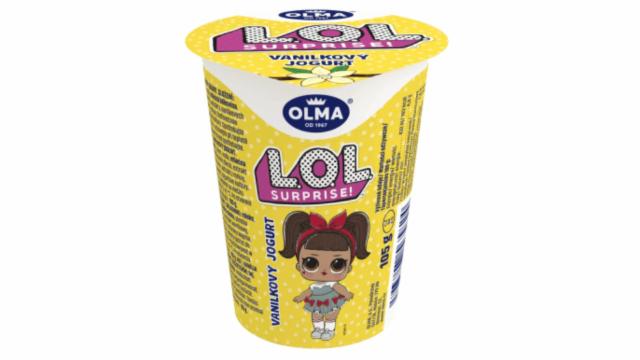 Fotografie - LOL Suprise! vanilkový jogurt Olma