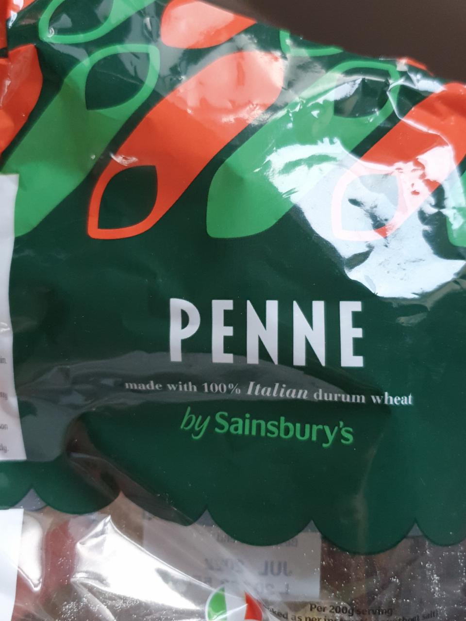 Fotografie - Penne made with 100% Italian durum wheat by Sainsbury's