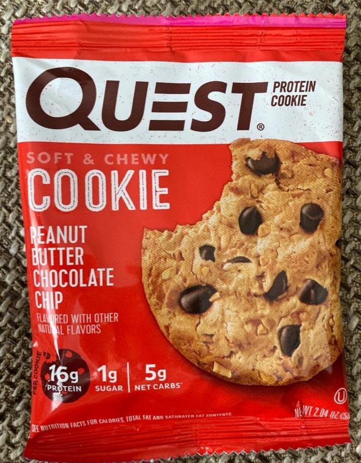 Fotografie - Peanut Butter Chocolate Chip Protein Cookie Quest