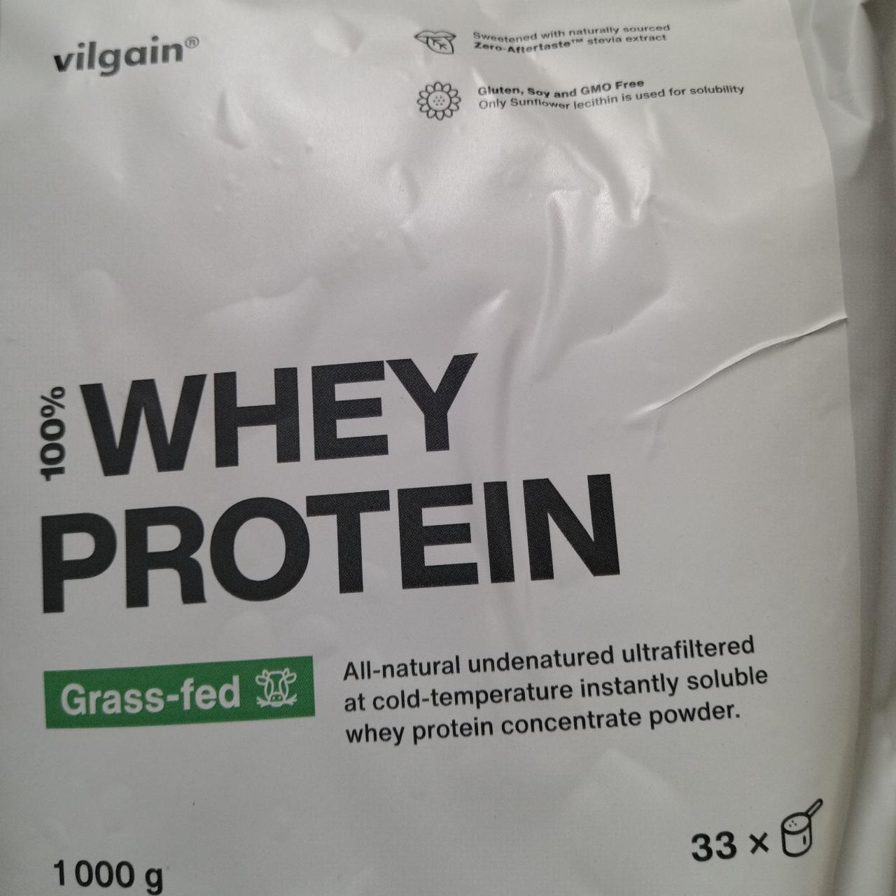 Fotografie - Whey protein grass-fed Vanilla Vilgain