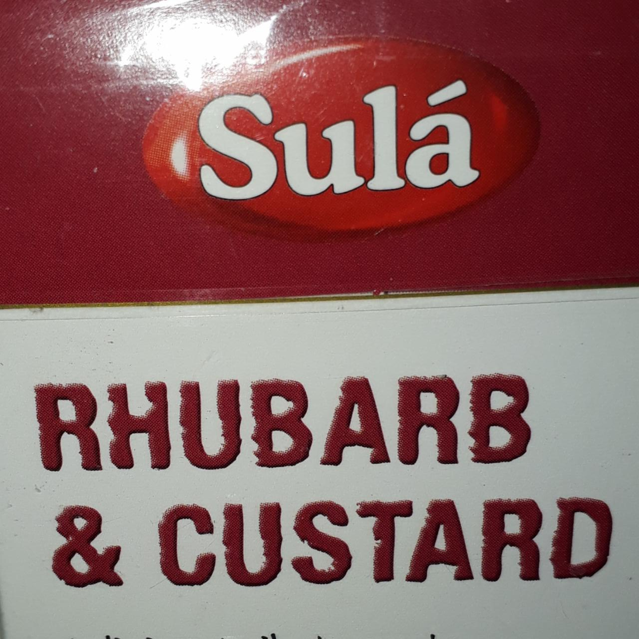 Fotografie - Rhubarb & Custard Sulá
