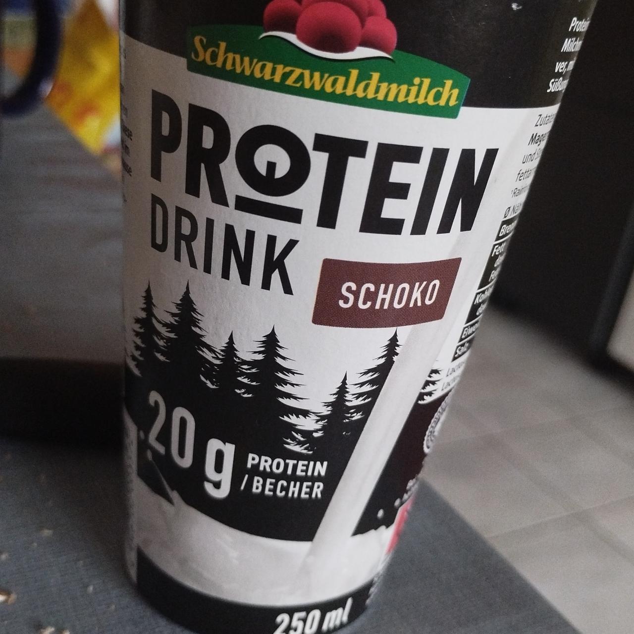 Fotografie - Protein Drink Caffè Latte Schwarzwaldmilch