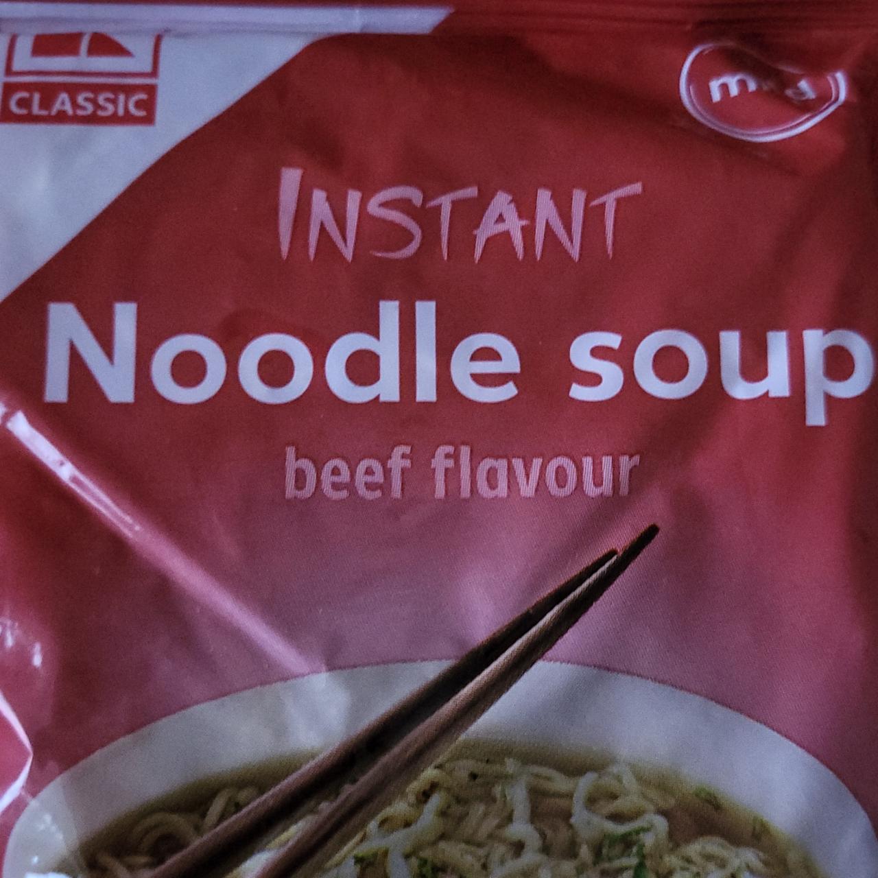 Fotografie - Instant Noodle soup beef flavour K-Classic