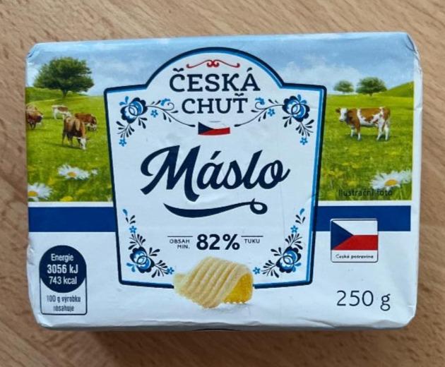 Fotografie - Máslo 82% Česká chuť