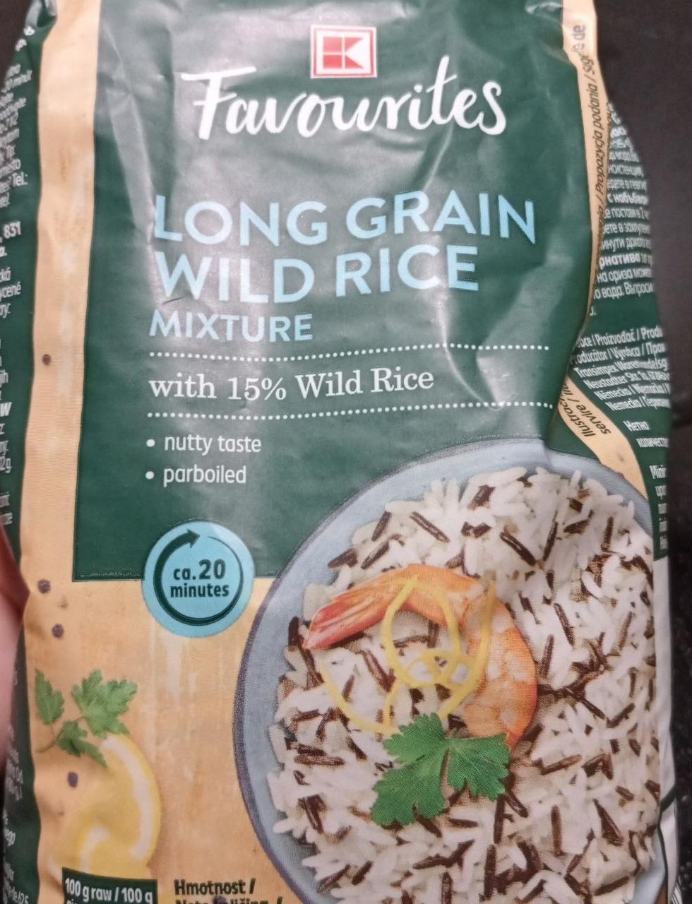 Fotografie - Long grain wild rice mixture K-Favourites