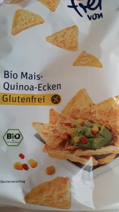 Fotografie - Bio Mais-Quinoa-Ecken Glutenfrei REWE Frei
