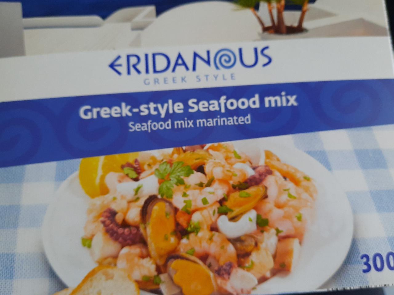 Fotografie - Greek-style seafood mix Eridanous