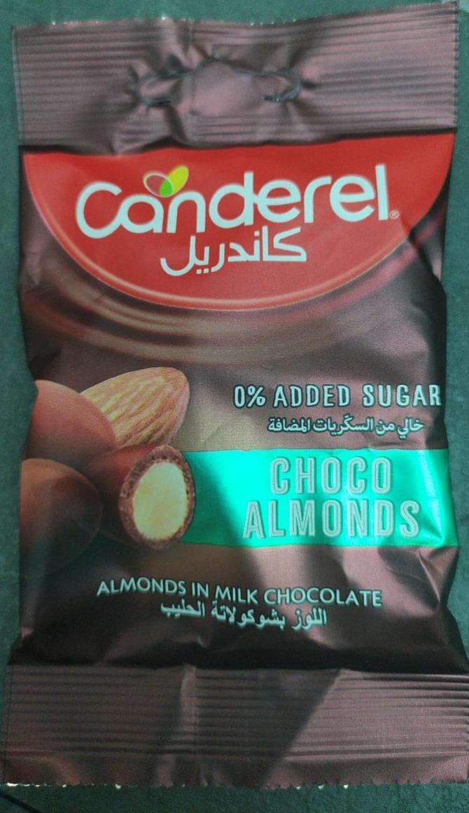 Fotografie - Almonds in milk chocolate Canderel