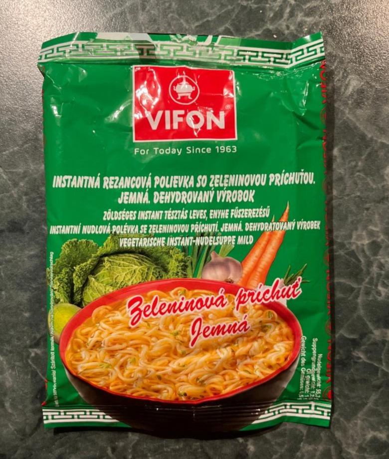 Fotografie - Instantní nudlová polévka se zeleninovou příchutí Vifon