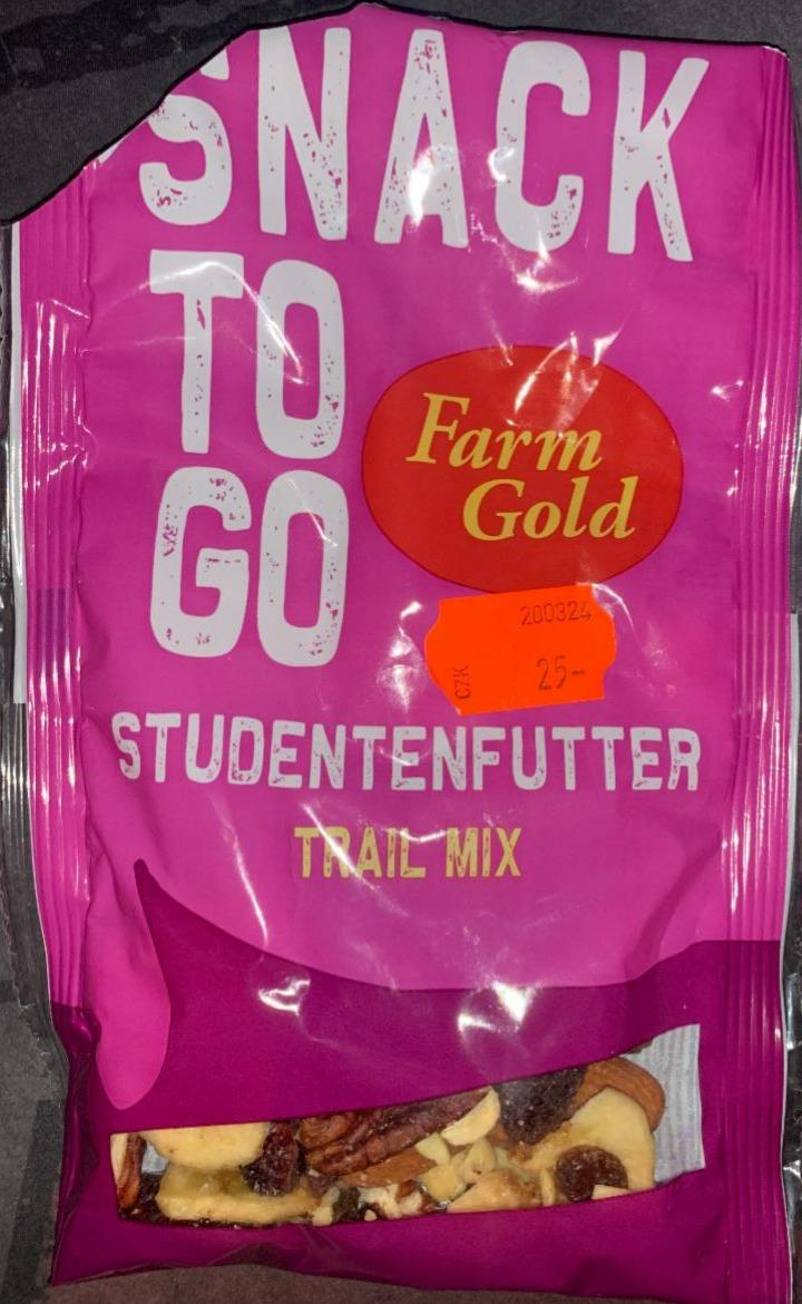 Fotografie - Snack to go studentenfutter trail mix Farm Gold