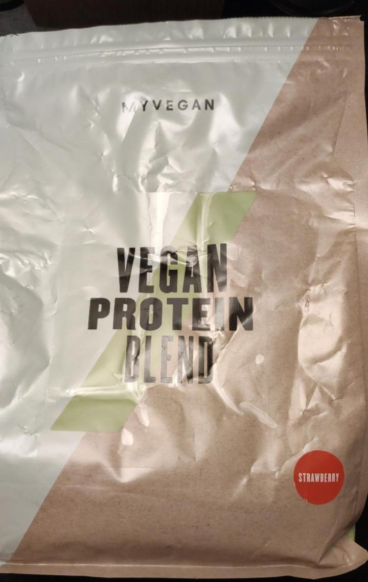 Fotografie - Vegan Protein Blend Strawberry MyProtein