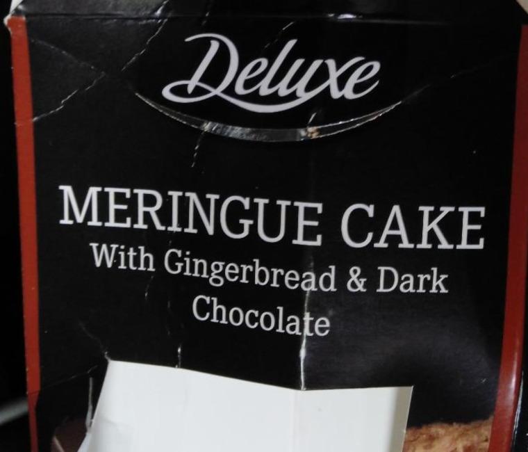 Fotografie - Meringue Cake With Gingerbread & Dark Chocolate Deluxe