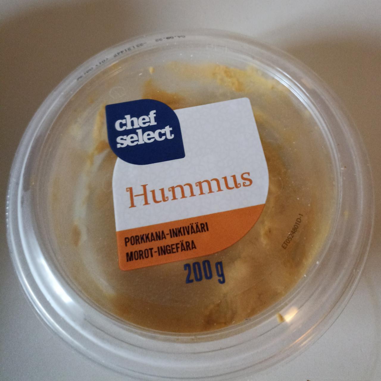 Fotografie - Hummus Porkkana-Inkivääri Chef Select