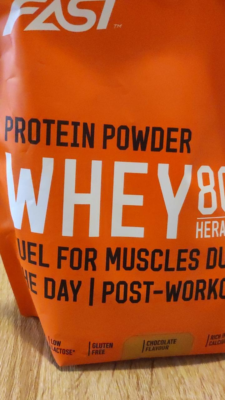 Fotografie - Protein Powder Whey Hera80 Chocolate Fast