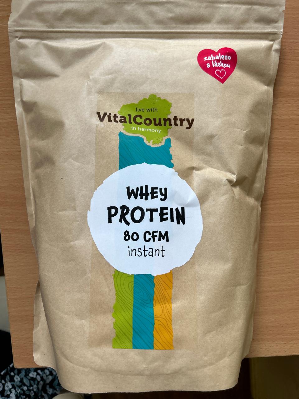 Fotografie - Syrovátkový proteinový koncentrát VitalCountry