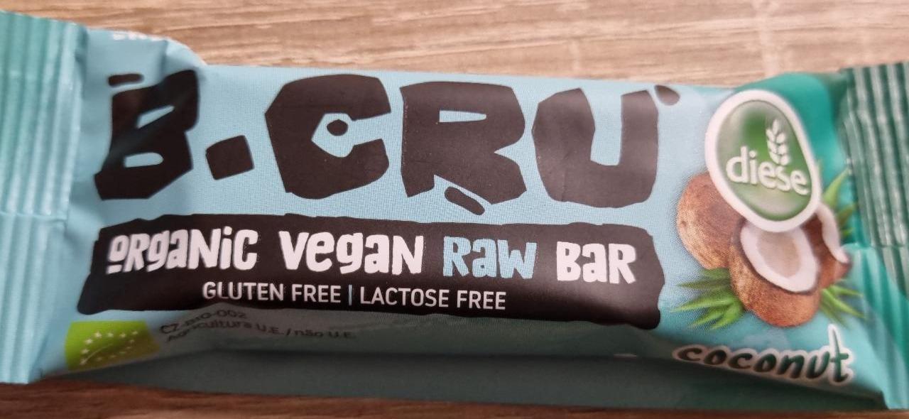 Fotografie - Organic Vegan Raw Bar Coconut B-Cru