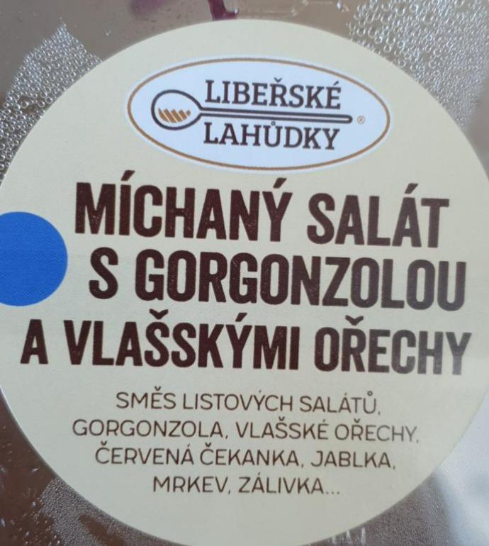Fotografie - Míchaný salát s gorgonzolou a vlašskými ořechy Libeřské lahůdky