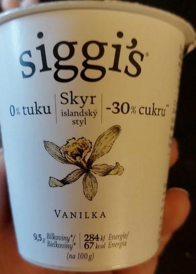 Fotografie - Skyr 0% tuku vanilka - Siggi's