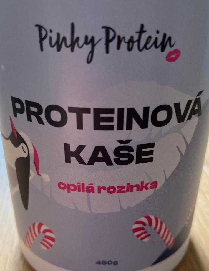 Fotografie - Proteinová kaše Opilá rozinka Pinky protein