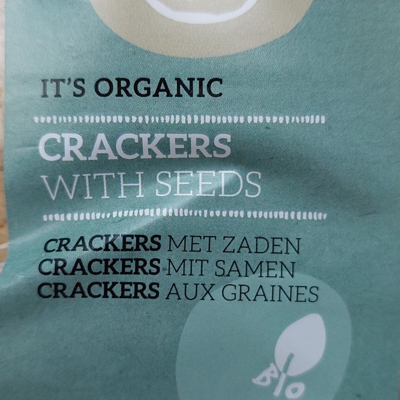 Fotografie - Crackers with seeds Bio Wise