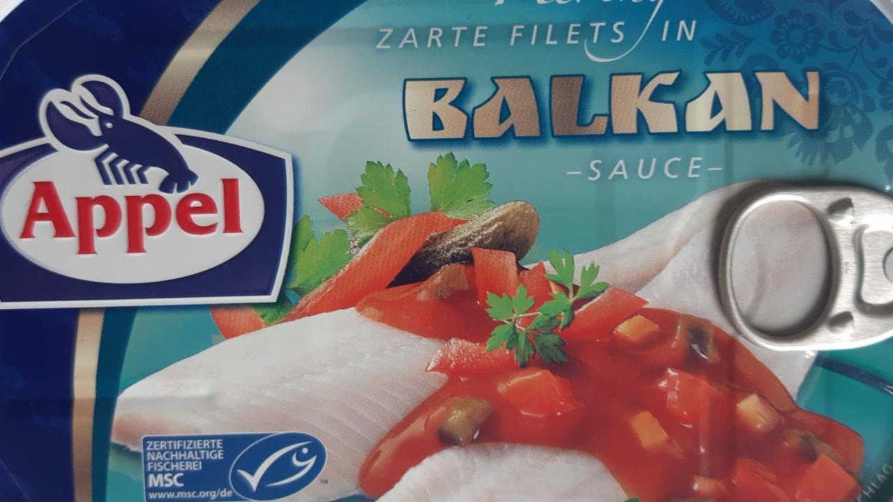 Fotografie - Hering Zarte Filets In Balkan Sauce Appel