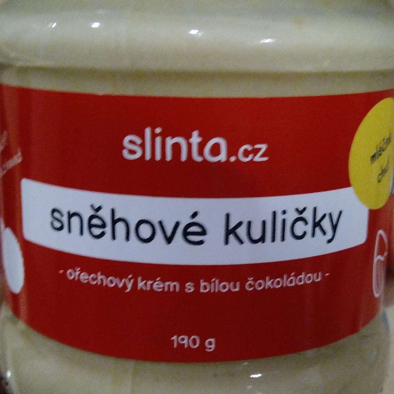 Fotografie - Sněhové kuličky ořechový krém s bílou čokoládou Slinta.cz
