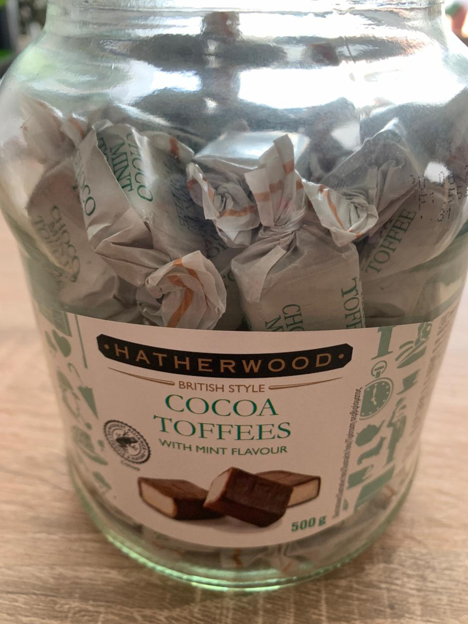 Fotografie - Cocoa toffees with mint flavour Hatherwood