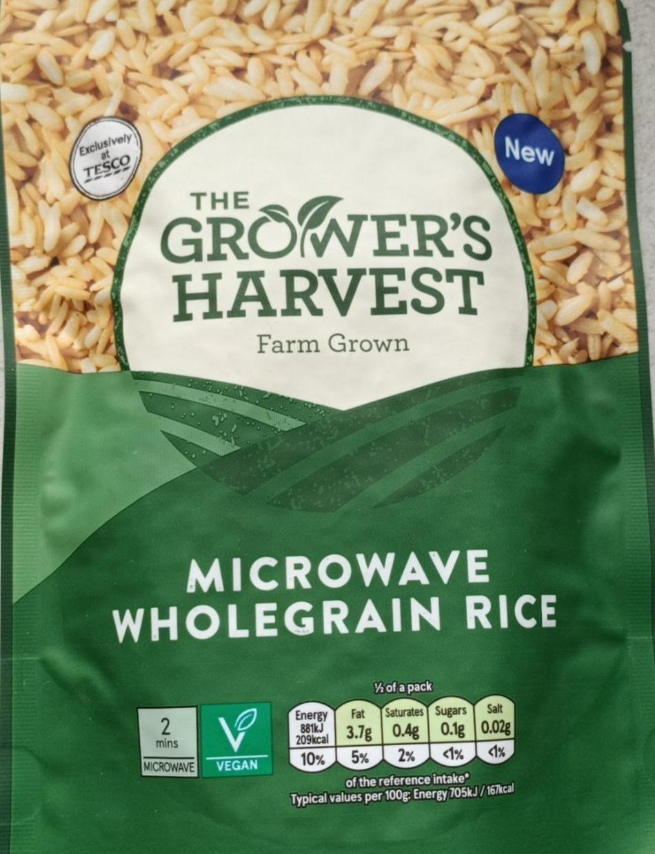 Fotografie - Microwave wholegrain rice The Grower's Harvest