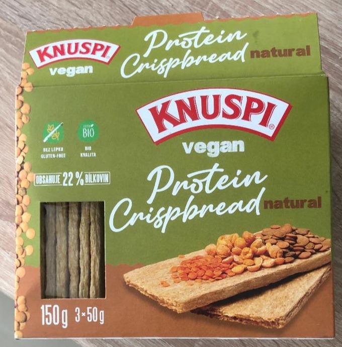 Fotografie - Vegan Protein Crispbread natural Knuspi