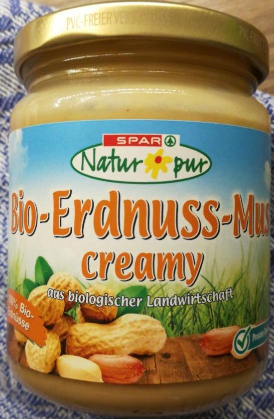 Fotografie - Bio-Erdnuss-Mus creamy Spar Natur pur
