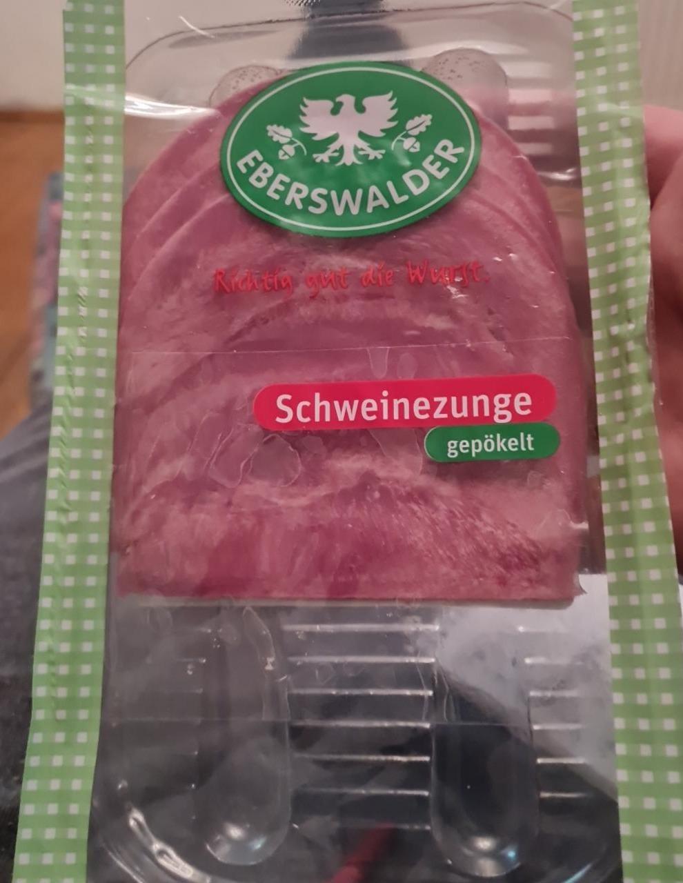 Fotografie - Schweinezunge gepökelt Eberswalder